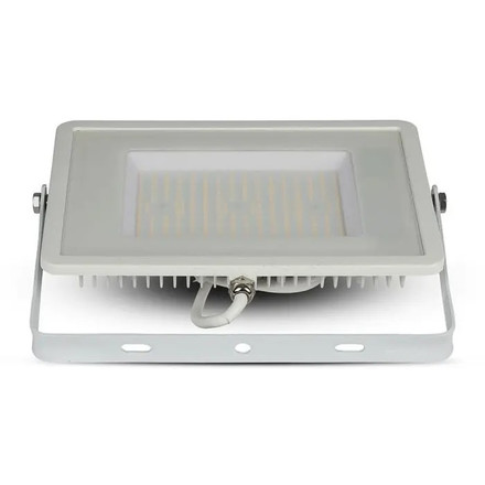 100W LED Floodlight SMD SAMSUNG CHIP G2 SLIM  White Body 4000K