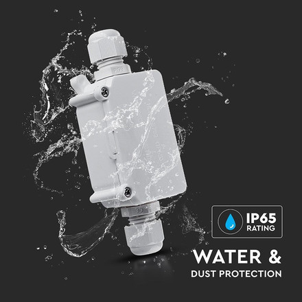 SKU 5897 Разпределителна кутия IP65 Бяла с марка V-TAC