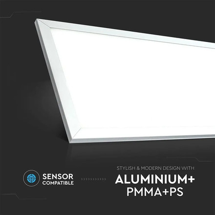 LED Panel 29W 1200x300mm A++ 120Lm/W 6400K incl Driver 6PCS/SET
