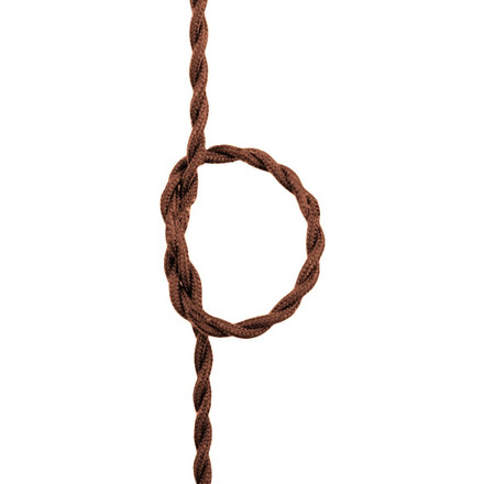 SKU 3780 Въже за осветително тяло усукано 2*0.75мм Бяло с марка V-TAC