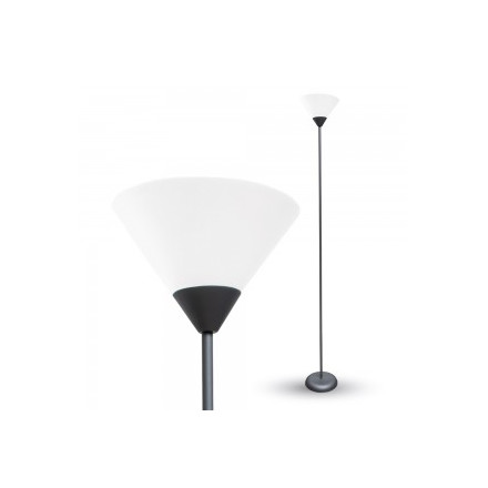Floor Lamp E27 60W Black Body 