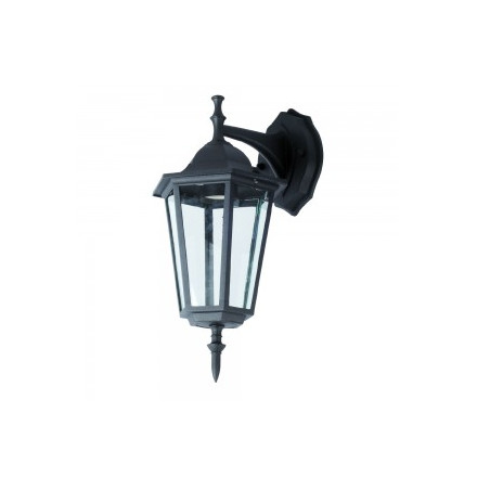 SKU 7068 Аплик За Стена E27 Черен Мат На Долу с марка V-TAC