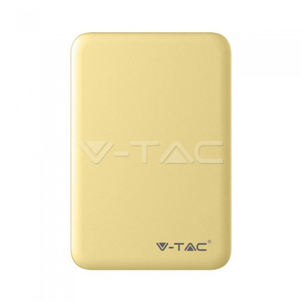 SKU 8196 Външна Батерия 5000 ma/H Жълта с марка V-TAC