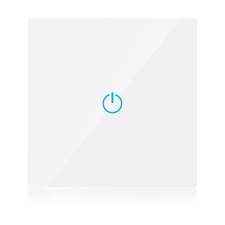 SKU 8417 WIFI SMART Touch Ключ Единичен Бял с марка V-TAC