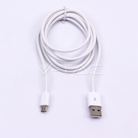 SKU 8451 Micro USB Кабел 3M Бял с марка V-TAC