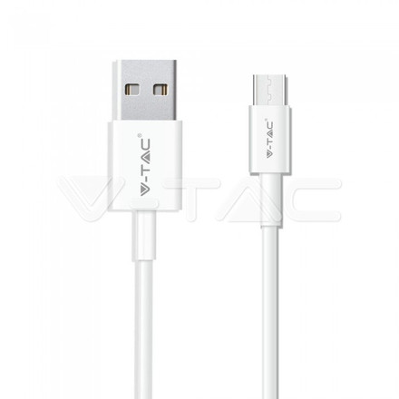 SKU 8482 1 M Type C USB Кабел Бял - Pearl Серия с марка V-TAC