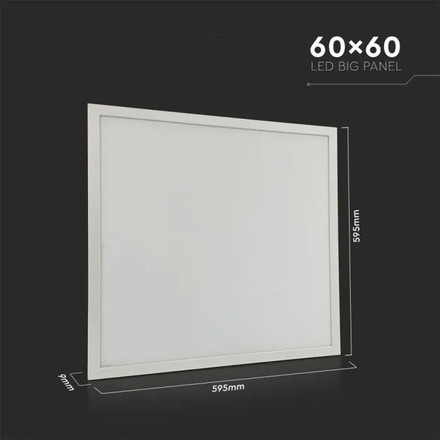 SKU 216671 LED Panel 40W 600 x 600 mm 4000K Incl Driver T V-TAC