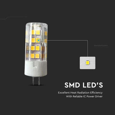 LED Крушка G4 3.2W 4000K SAMSUNG ЧИП SKU 21132 V-TAC