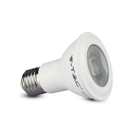LED Bulb - SAMSUNG CHIP 5.8W E27 PAR20  Plastic 6400K