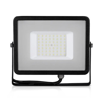 LED Прожектор 50W 3000К SAMSUNG ЧИП Черно Тяло SKU 21406 V-TAC