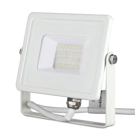 20W LED Floodlight SMD SAMSUNG CHIP G2 White Body 3000K