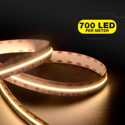 LED Strip  - 700 LEDS 24V  IP20 3000K CRI>95 150LM/W  Real Color Series