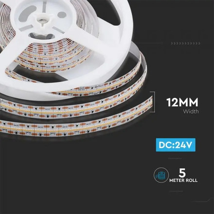 SKU 2602 LED Лента - 700/1 24V IP20 3000K CRI>95 150LM/W с марка V-TAC