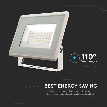 30W LED Floodlight SMD White Body 6400K F-CLASS