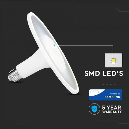 LED Bulb - SAMSUNG CHIP 11W Acrylic UFO  Plastic 6400K