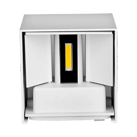 5W Wall Lamp With Bridglux Chip White Body Square IP65 3000K