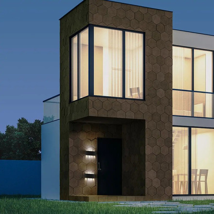 8W Стенна Лампа Пясъчно Черно Тяло 4000К IP54 SKU 218620 V-TAC