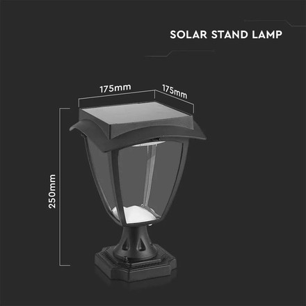 2W LED Соларна Стенна Лампа 3в1 SKU 2889 V-TAC