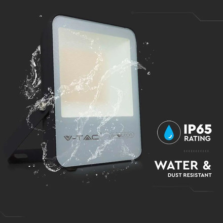 LED Прожектор 50W 4000К 157LM/W SAMSUNG ЧИП Черно Тяло SKU 20451 V-TAC