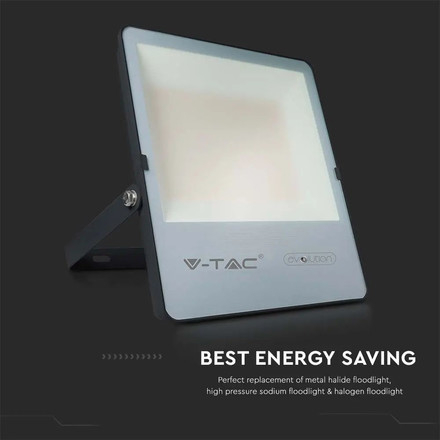 LED Прожектор 200W 4000К 157LM/W SAMSUNG ЧИП Черно Тяло SKU 20457 V-TAC