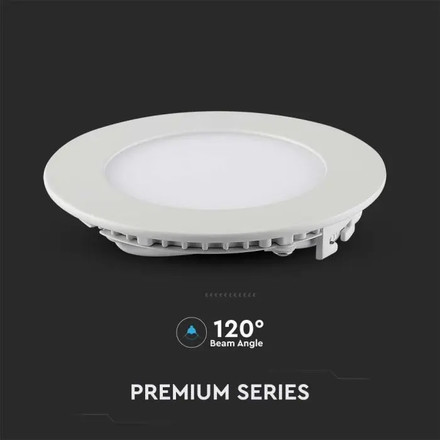 LED Premium Панел 18W 6400K Кръг SKU 214862 V-TAC