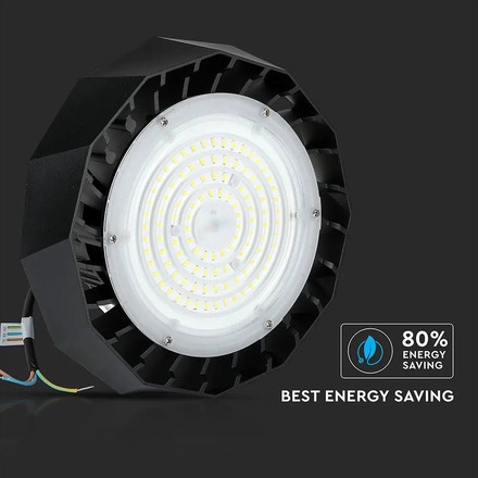LED Highbay SAMSUNG CHIP And DRIVER  - 100W 90' Black Body 120LM/WATT  4000K