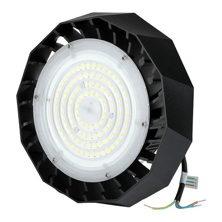 LED Highbay SAMSUNG CHIP And DRIVER  - 100W 90' Black Body 120LM/WATT  4000K