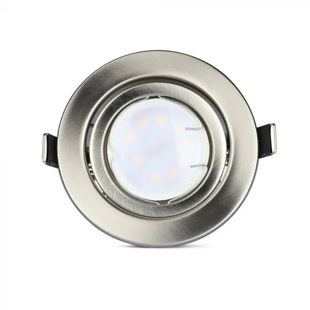SKU 8884 LED Крушка - 5W GU10 С Фасунга Сатен Никел 3000К 3бр/сет с марка V-TAC