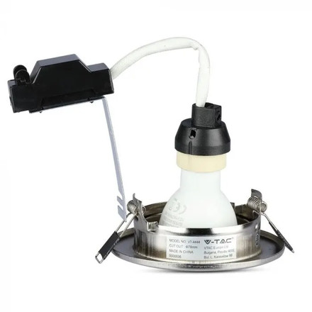 SKU 8884 LED Крушка - 5W GU10 С Фасунга Сатен Никел 3000К 3бр/сет с марка V-TAC