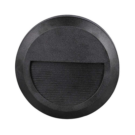 LED Осветление За Стъпала 2W 3000K Кръг Черно Тяло SKU 211317 V-TAC