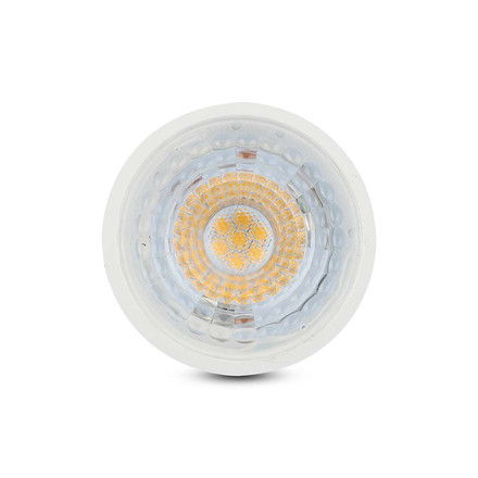 LED Spotlight SAMSUNG CHIP - GU10 6W  Ripple Plastic 38° Dimmable 6400K