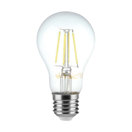LED Крушка E27 10W 6400K Филамент A60 SKU 214412 V-TAC