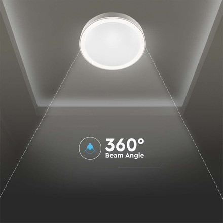 LED Плафон С Дистанционно 20W-40W-20W 3 в 1 Сменяем Спектър Борд SKU 2114761 V-TAC