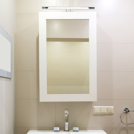 LED Лампа За Картина 8W 3000К Хром 3000К 500мм SKU 213985 V-TAC