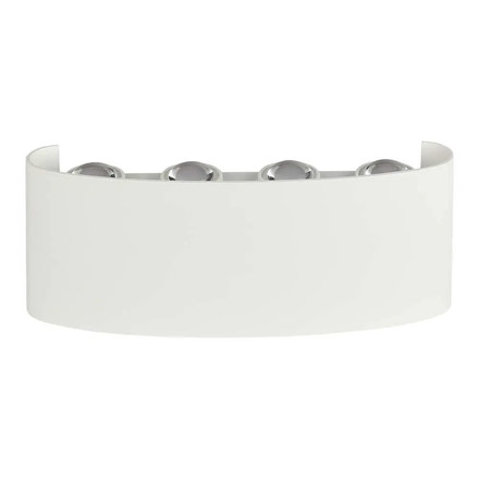 Аплик за стена 8W 4000К IP54 Пясъчно Бяло Тяло SKU 218618 V-TAC