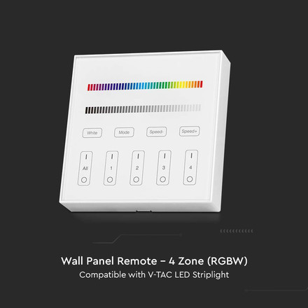 4 Zone RGB+W Wifi Controller