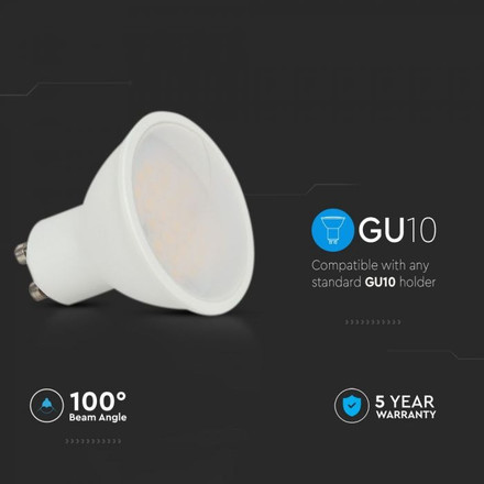 LED Крушка GU10 2.9W 4000K 110 градуса SKU 2988 V-TAC