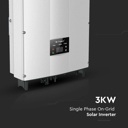 Соларен инвертор 3KW On-Grid монофазен IP65 с 5г. гаранция SKU 11369 V-TAC