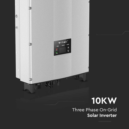 10KW On Grid Solar Inverter With LCD Display & DC Switch Three Phase 5YRS Warranty IP66