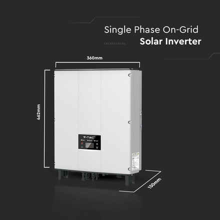 3KW On Grid Solar Inverter With LCD Display Single Phase 10YRS Warranty IP66