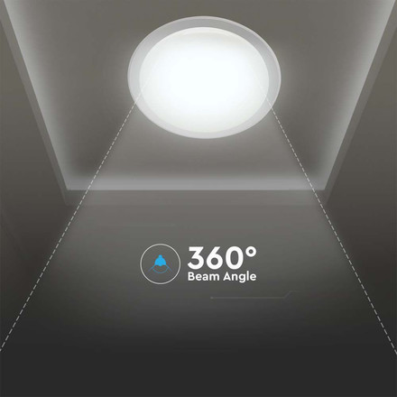 LED Плафон С Дистанционно 36W-72W-36W 3 в 1 Сменяем Спектър Кръг SKU 2114951 V-TAC