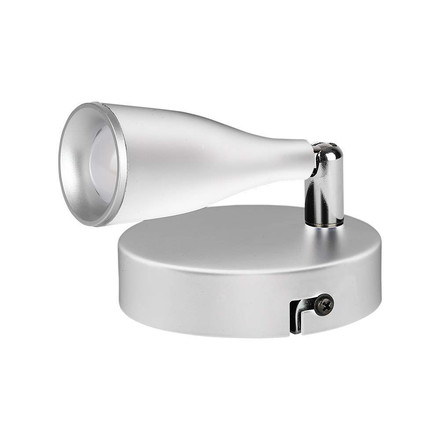 Аплик за стена 4.5W 4000К Спот Бяла SKU 218264 V-TAC