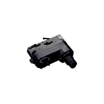 4 Track Light Adaptor Black