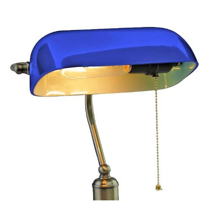 Glass Lampshade For VT-7151 Blue
