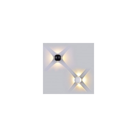 Аплик за стена 4W 4000К IP65 Бяло Тяло Кръг SKU 8552 V-TAC