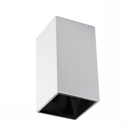 GU 10 Fitting Square White + Black