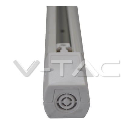 1 Meter White 4 Core Track