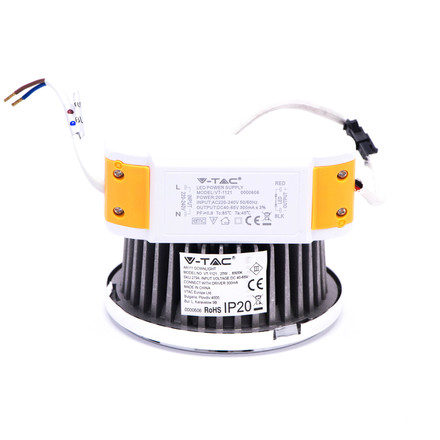 LED Крушка AR111 20W 6400K Регулиращ Рефлектор от 40 до 20 градуса SKU 2794 V-TAC