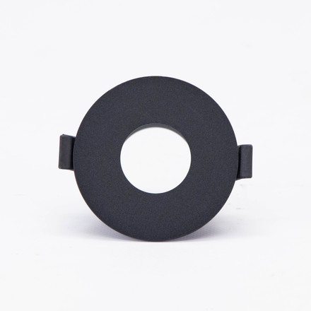 GU10 Fitting Black + Black Round