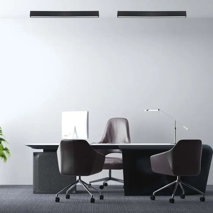 LED Линейно Осветление SAMSUNG ЧИП - 40W Външно Черно Тяло 4000K SKU 21463 V-TAC